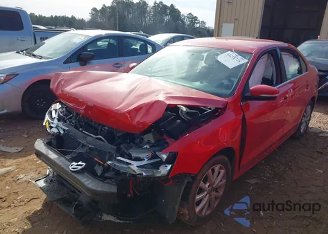 2013 Volkswagen Jetta Se z USA, uszkodzony, nr VIN 3VWDP7AJ3DM255397